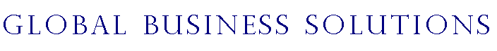 Text Box: Global Business Solutions